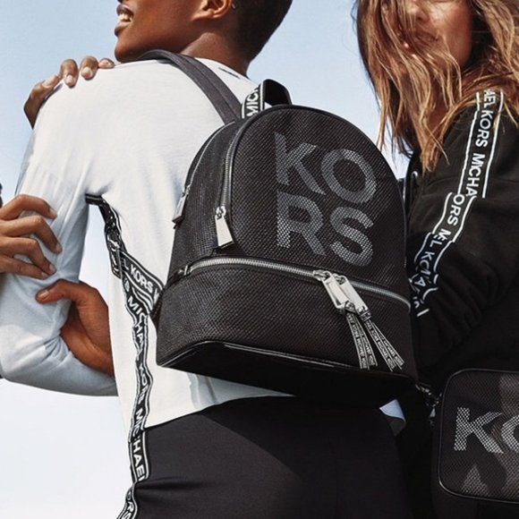 Michael Kors Backpack School Medium ZIP Logo
